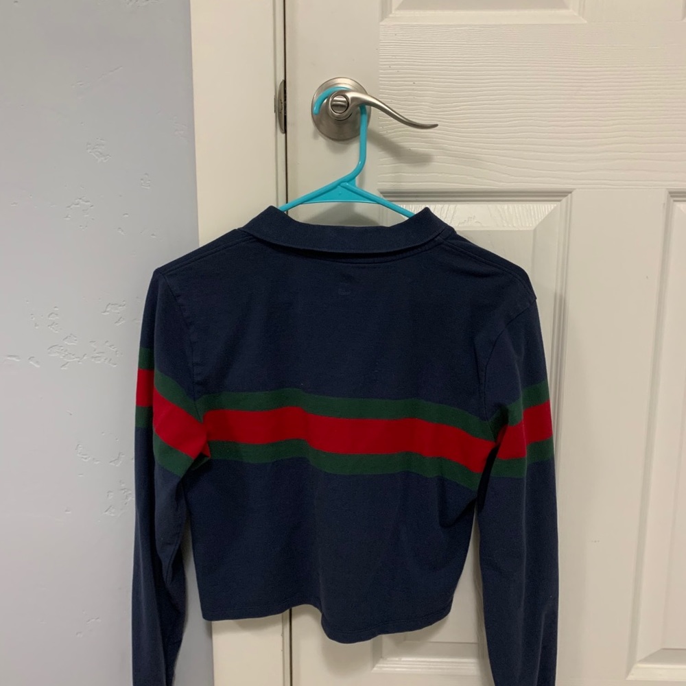 Cropped vintage polo!